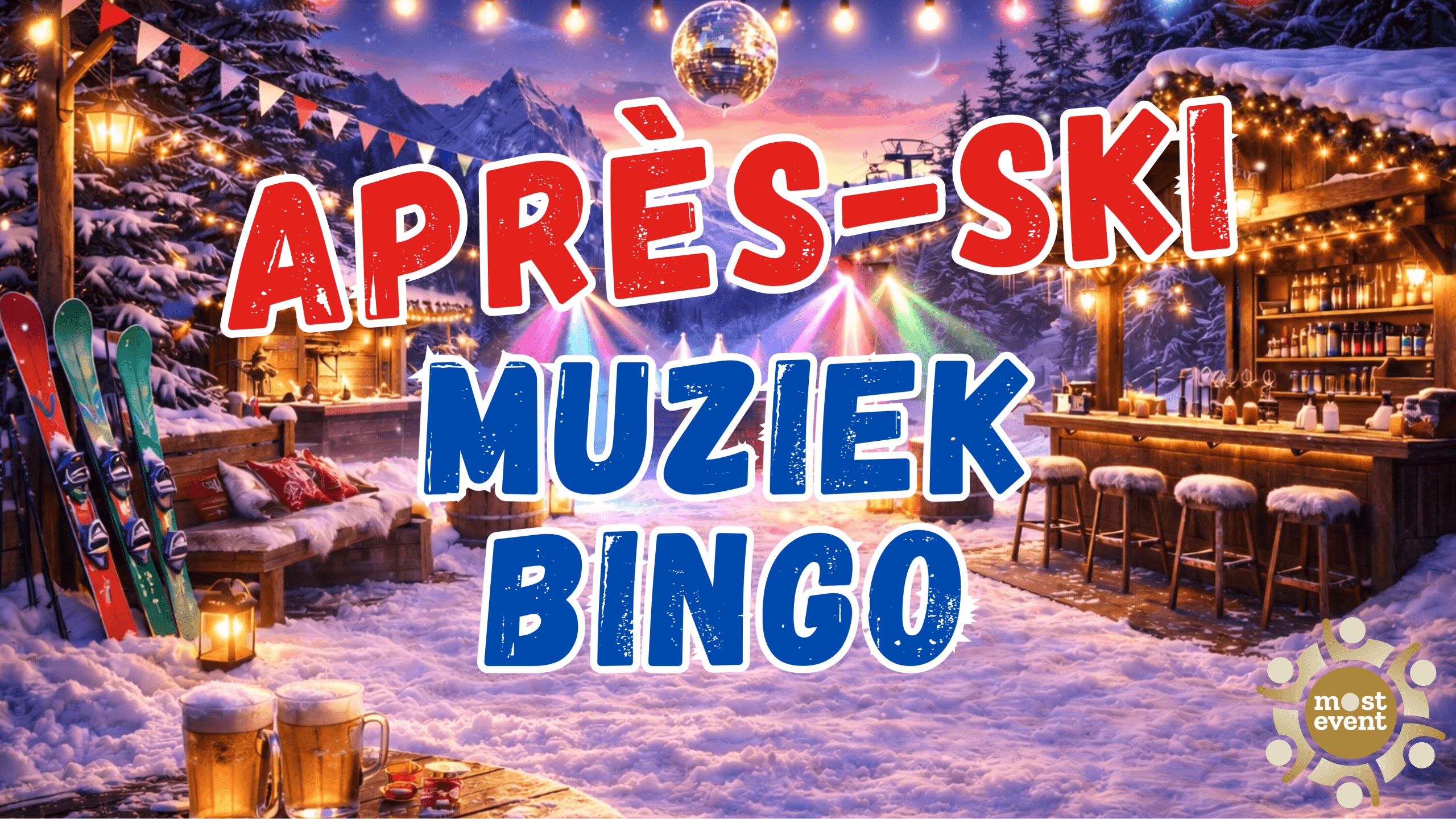 Après-Ski-Muziek -BINGO